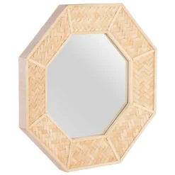 Banak Faisant Miroir mural en bambou