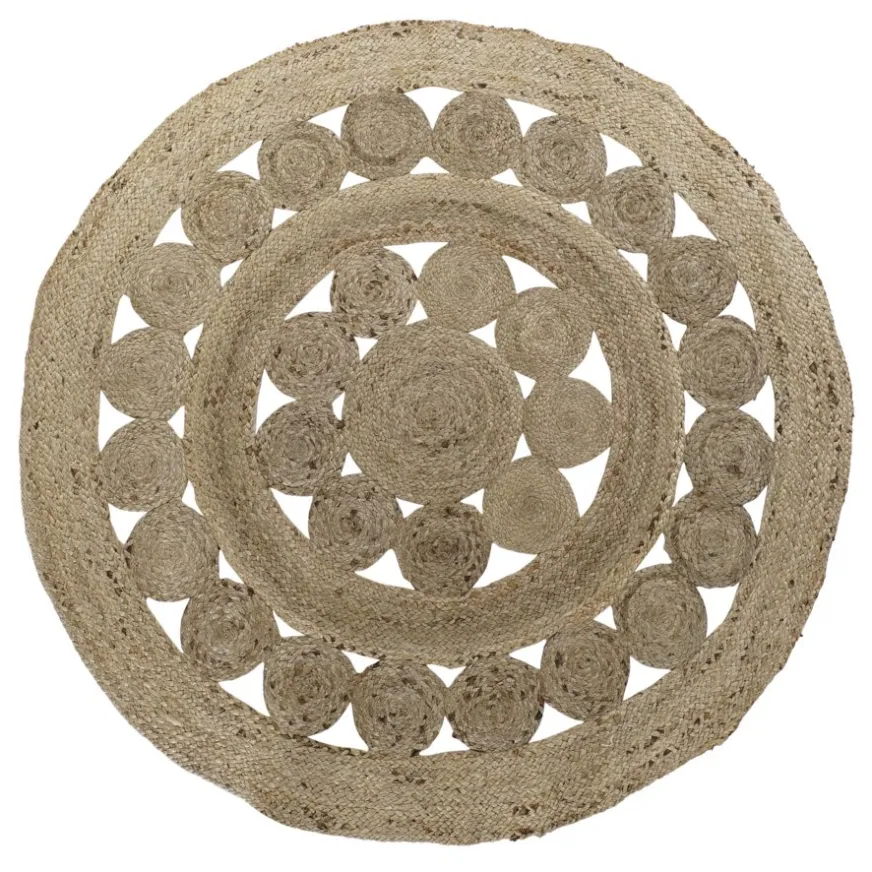 Banak Fako Tapis en jute naturel