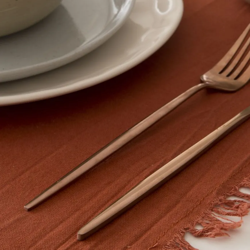 Banak Fone Chemin de table en coton