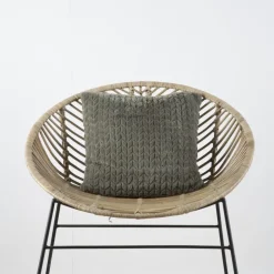 Banak Fosy Coussin gris chevron