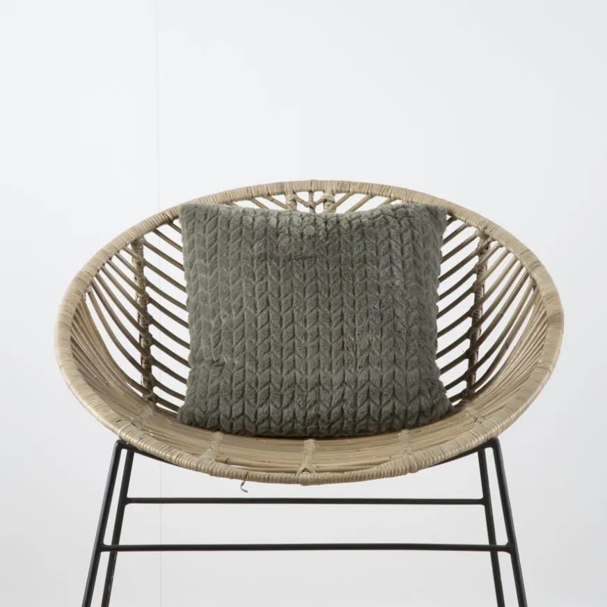 Banak Fosy Coussin gris chevron