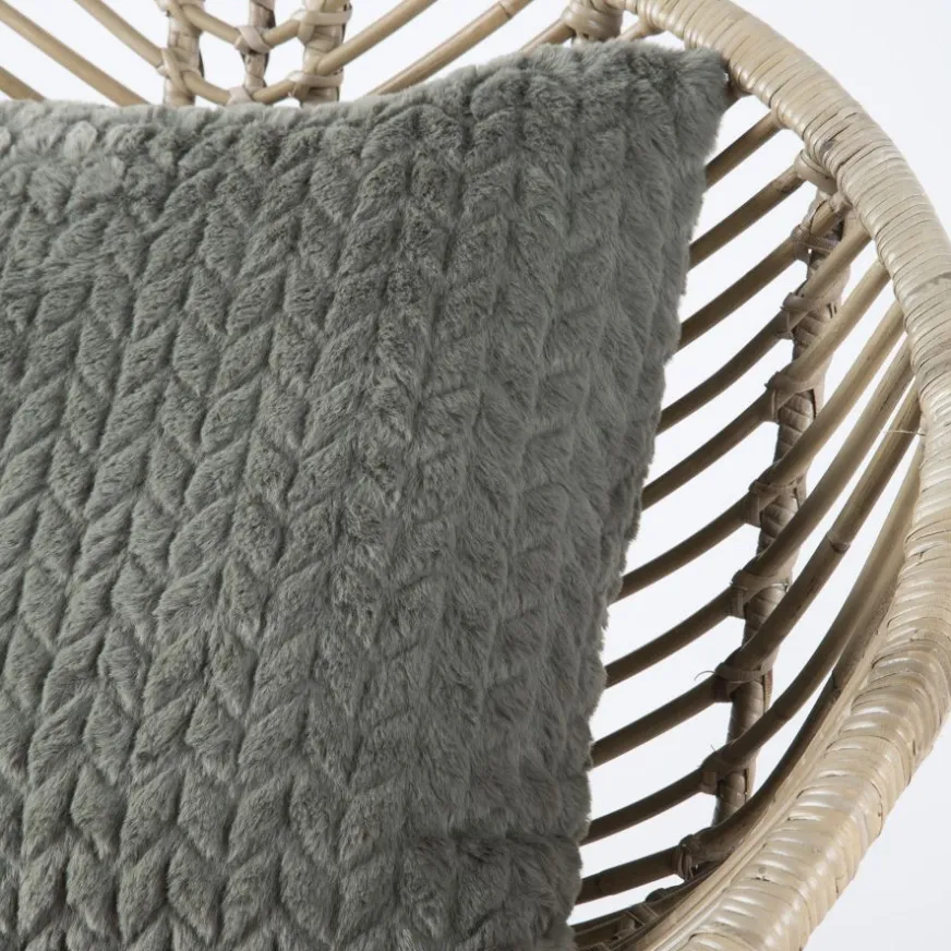 Banak Fosy Coussin gris chevron