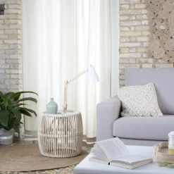 Banak Ghemi Repose-pieds avec coussin / table d'appoint