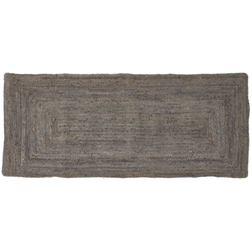 Banak Gola Tapis de salon en jute rectangulaire
