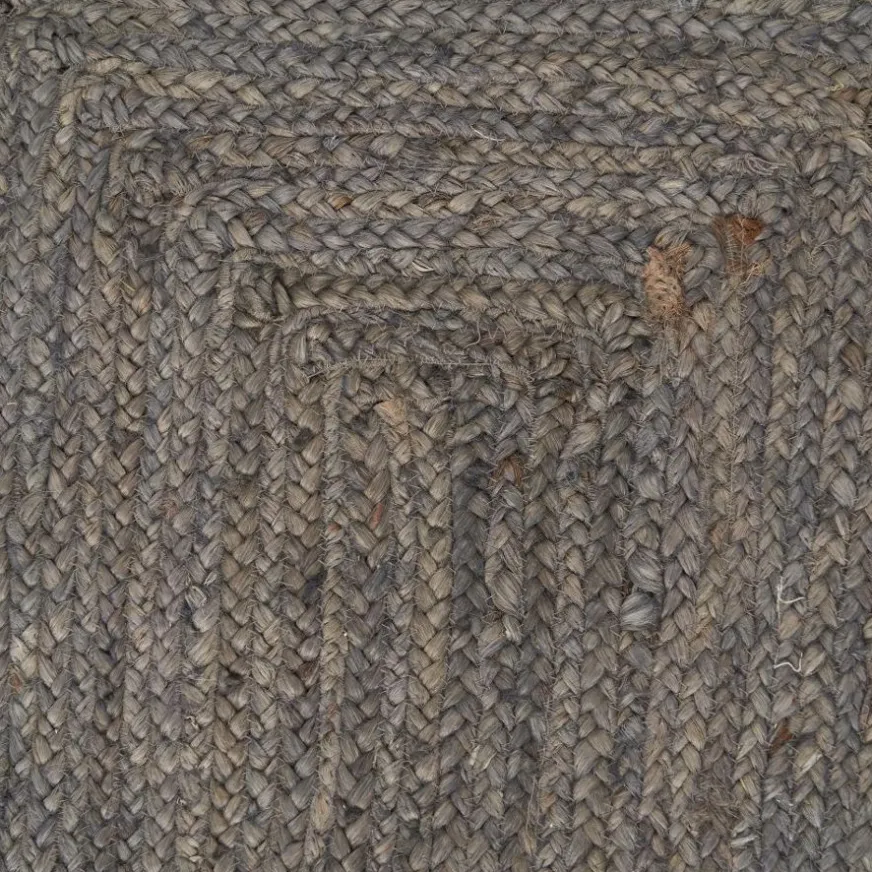 Banak Gola Tapis de salon en jute rectangulaire