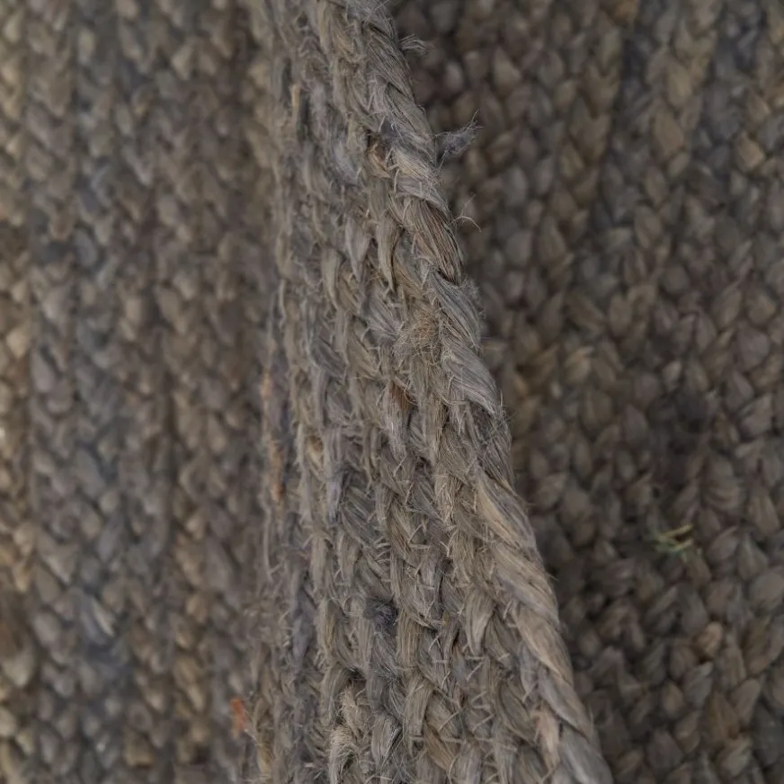 Banak Gola Tapis de salon en jute rectangulaire