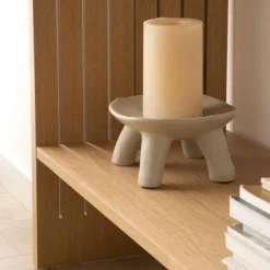 Banak Haiku Meuble d'entrée avec espace de rangement en bois