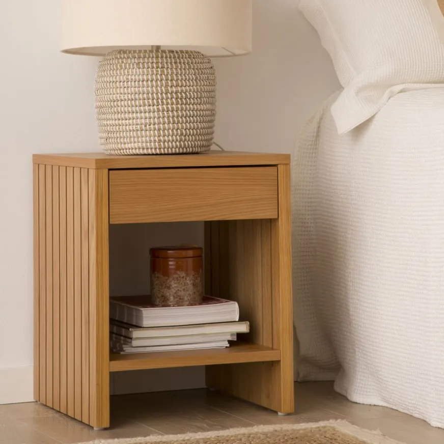 Banak Haiku Table de nuit en bois