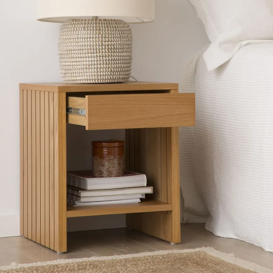 Banak Haiku Table de nuit en bois