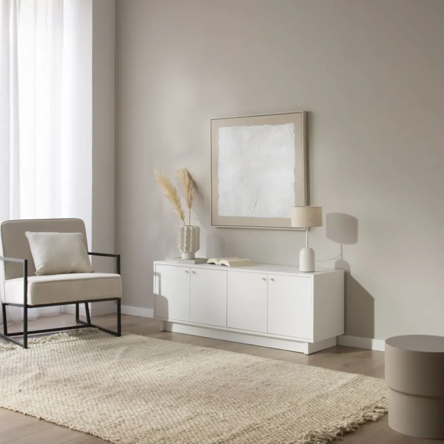 Banak Halti Meuble tv blanc