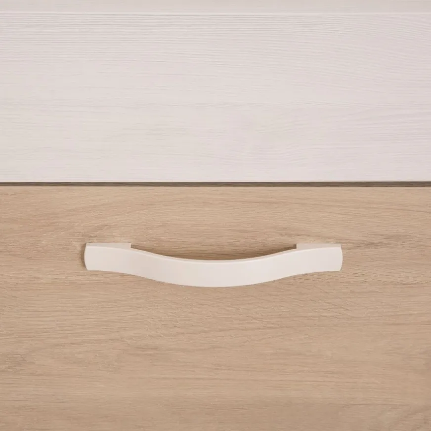 Enfant Banak Hansel Lit avec tiroirs pour matelas de 90x190 avec échelle à gauche