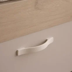 Enfant Banak Hansel Lit superposé avec lit gigogne pour matelas de 90x190 avec échelle à gauche