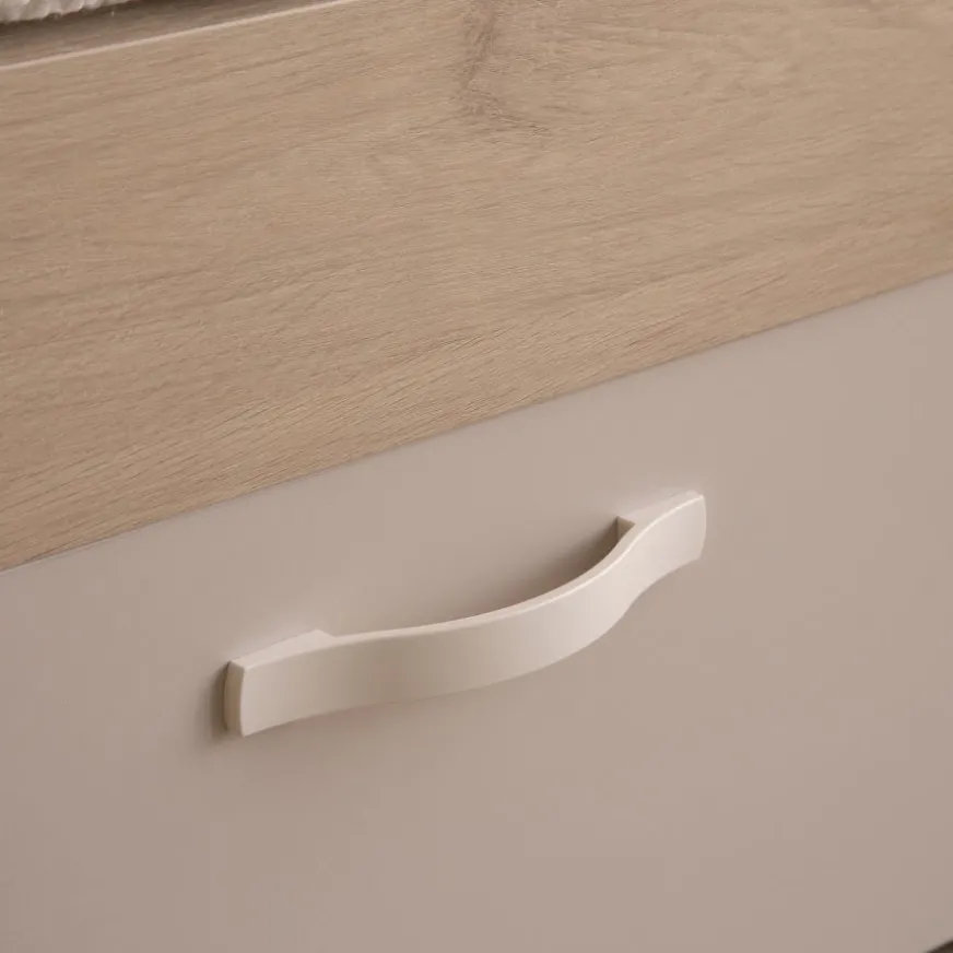 Enfant Banak Hansel Lit superposé avec lit gigogne pour matelas de 90x190 avec échelle à gauche