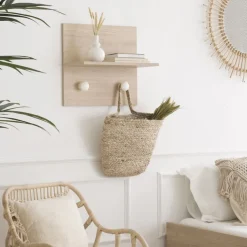 Enfant Banak Hansel Porte-manteau mural avec étagère