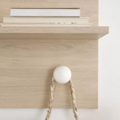 Enfant Banak Hansel Porte-manteau mural avec étagère