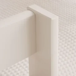 Enfant Banak Haus Cama alta con tobogán para colchón de 90x190 lacada en blanco y natural