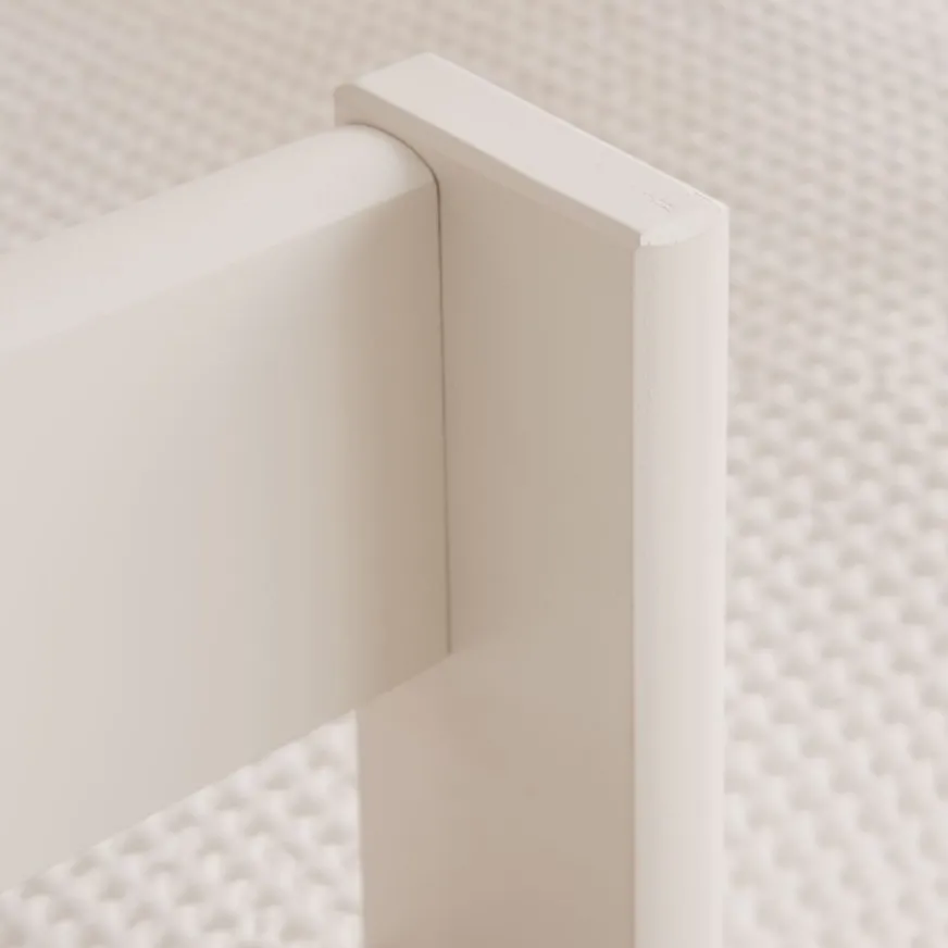 Enfant Banak Haus Cama alta con tobogán para colchón de 90x190 lacada en blanco y natural