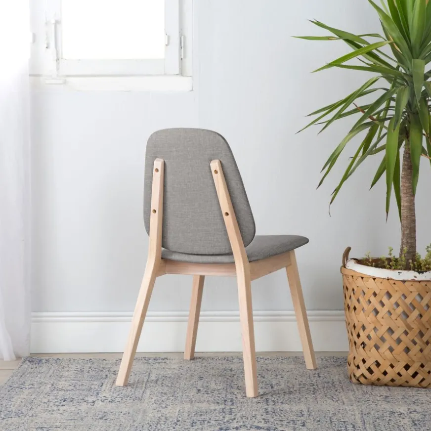 Banak Hudson Silla tapizada gris