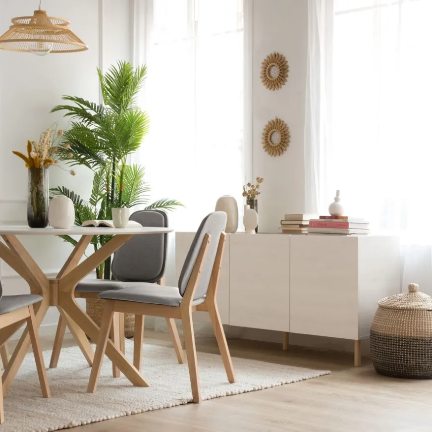 Banak Hudson Silla tapizada gris