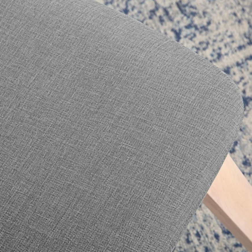 Banak Hudson Silla tapizada gris