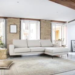 Banak Jagger Canapé d'angle droit 4 places beige