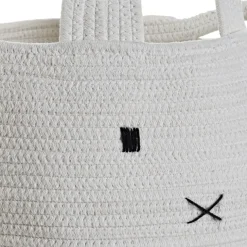 Enfant Banak Jalas Panier à linge 2 ensembles de coton blanc