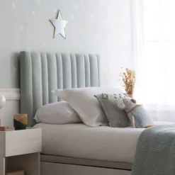 Enfant Banak Julie Tête de lit rembourrée pour lits de 90 et 105