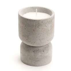 Banak Kamon Bougie en ciment et cire
