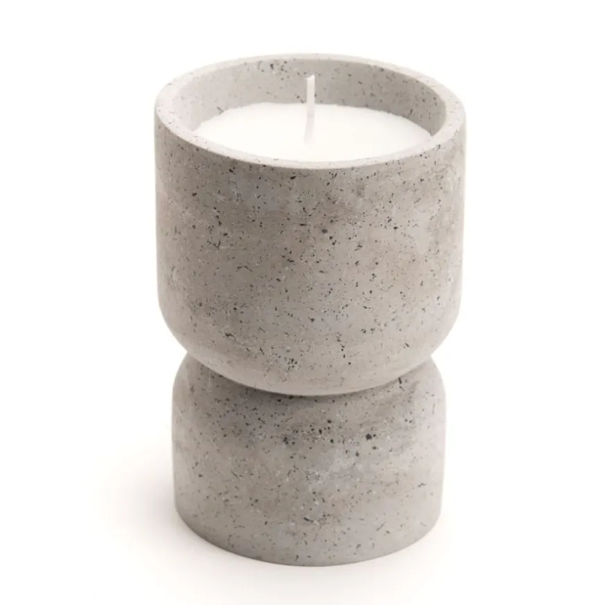 Banak Kamon Bougie en ciment et cire