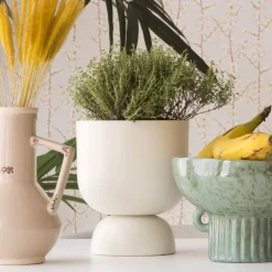 Banak Kela Jardinières 2 ensemble métal