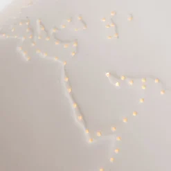 Enfant Banak Kela Lampe monde porcelaine