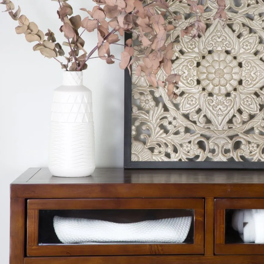 Banak Kenia Commode en bois couleur teck