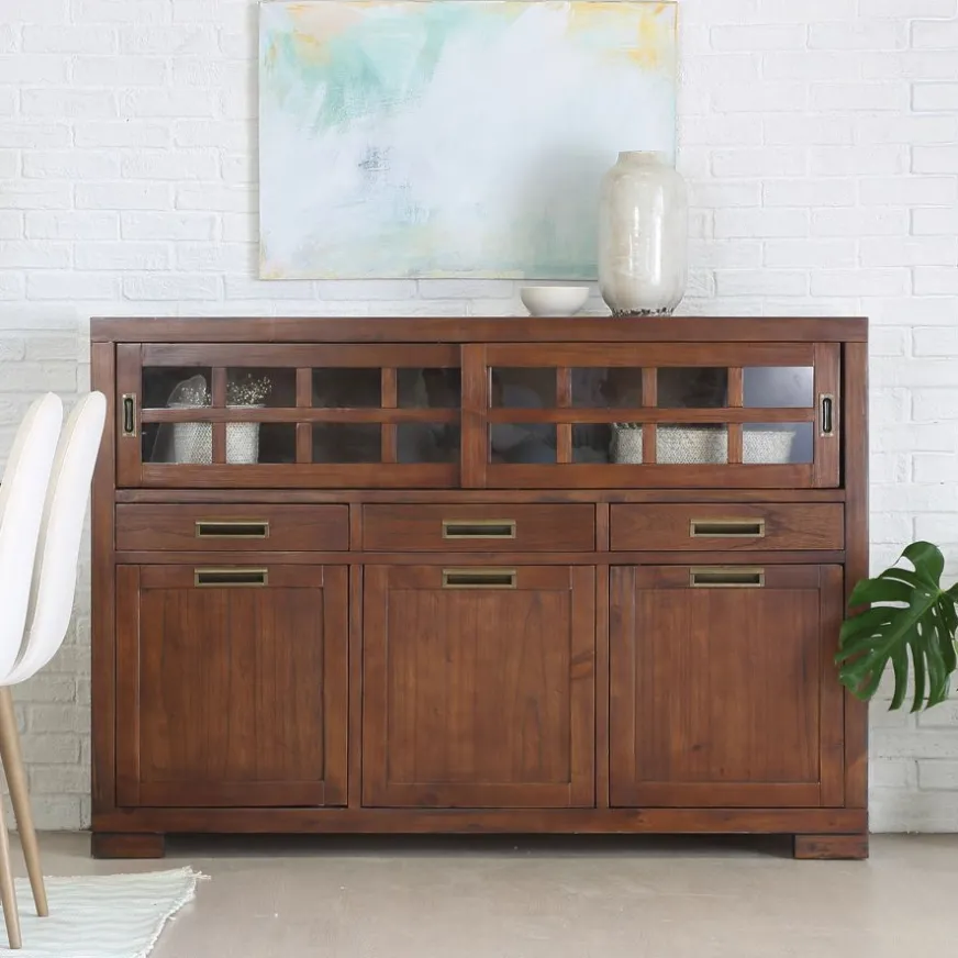 Banak Kenia Meuble en bois couleur teck