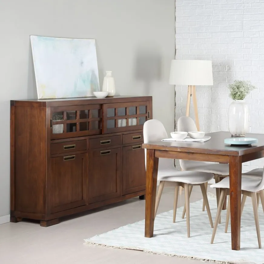 Banak Kenia Meuble en bois couleur teck