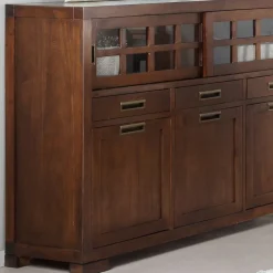 Banak Kenia Meuble en bois couleur teck