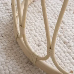 Banak Kiev Table d'appoint en rotin naturel