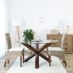 Banak Koboo Chaise en rotin naturel