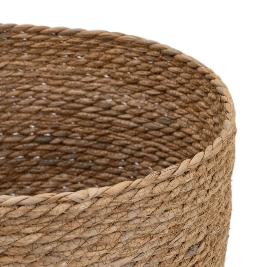 Banak Kokas Ensemble de 3 boîtes en fibre naturelle