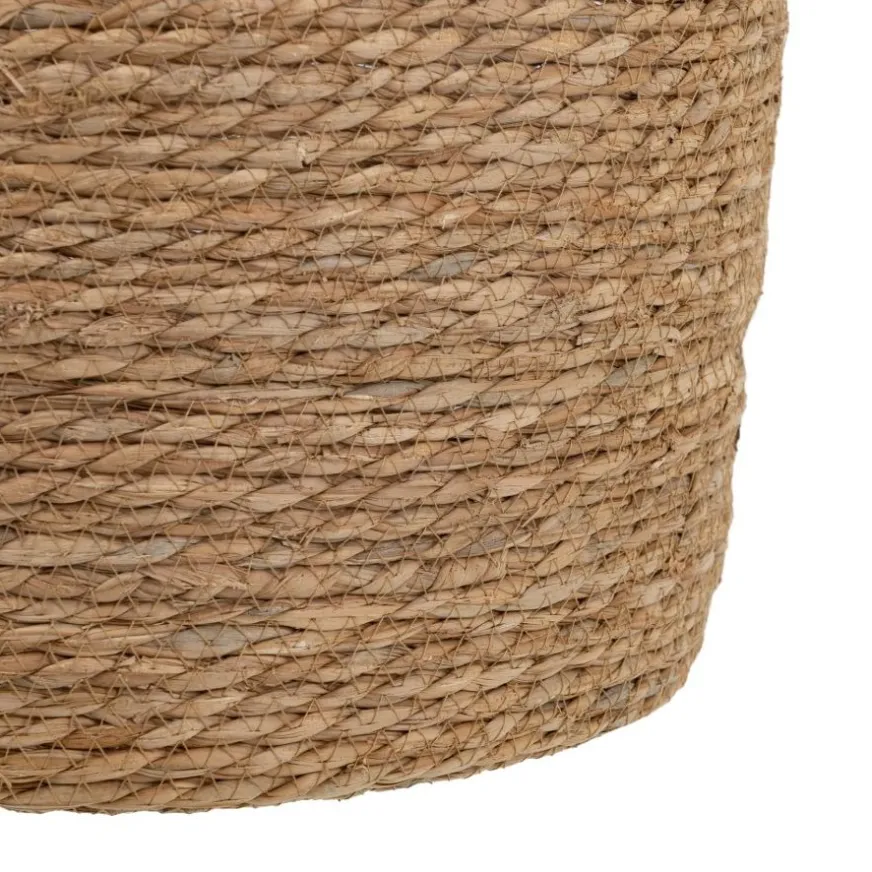 Banak Kokas Ensemble de 3 boîtes en fibre naturelle