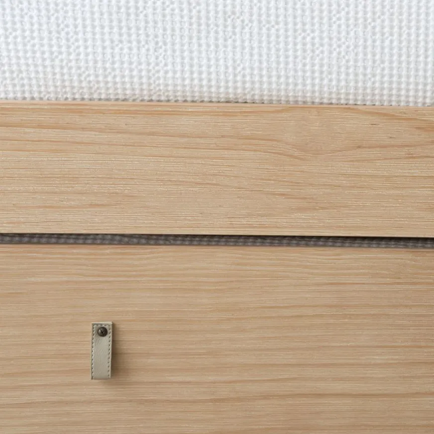 Enfant Banak Kumla Lit superposé de couleur naturelle pour matelas de 90