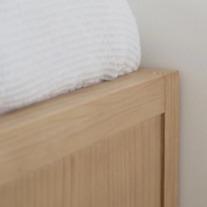 Enfant Banak Kumla Lit superposé de couleur naturelle pour matelas de 90