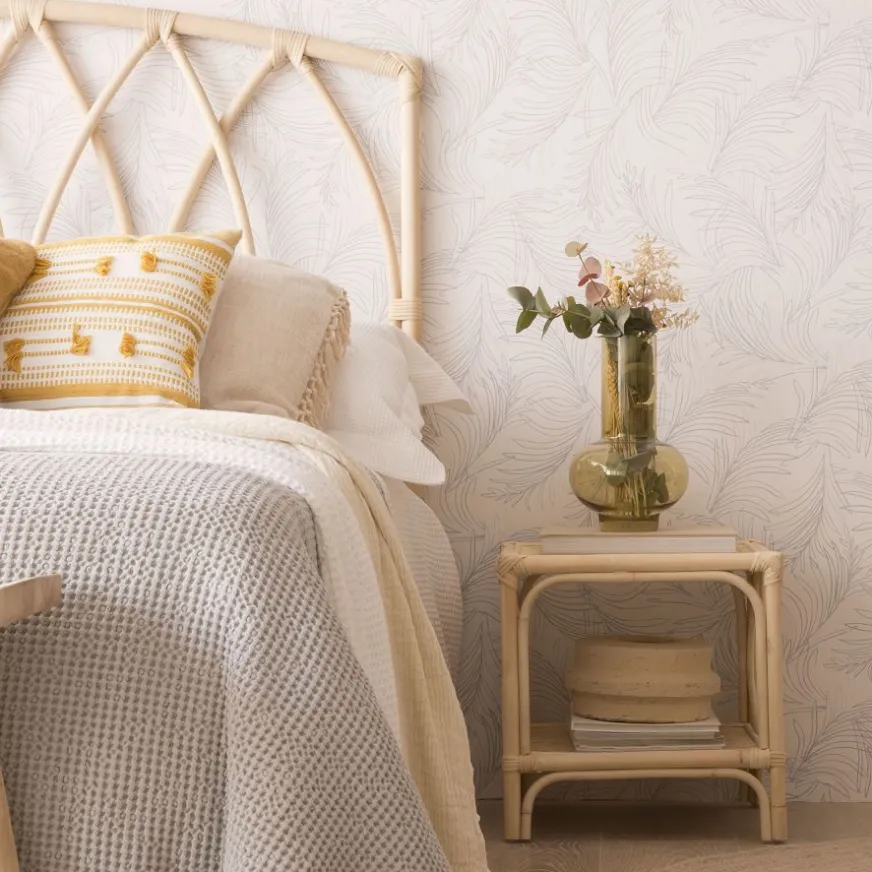 Banak Laka Vase en verre doré