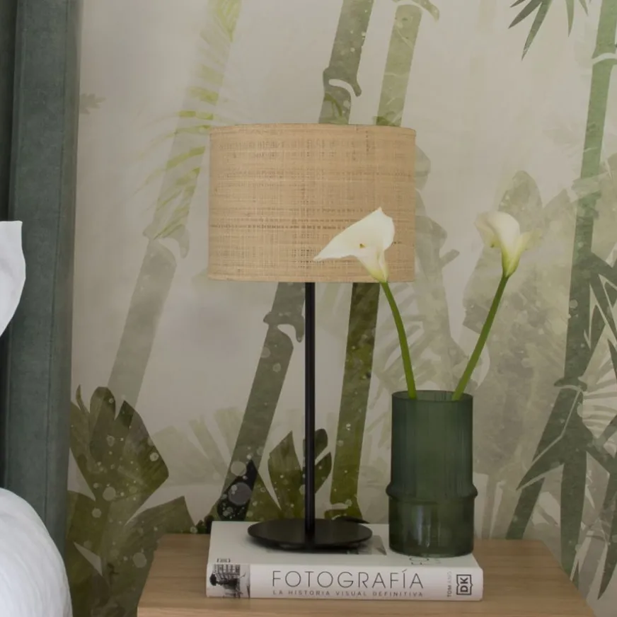 Banak Laly Lampe table base noir