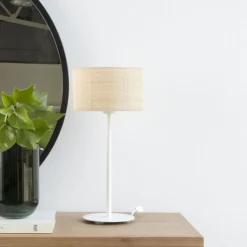 Banak Laly Lampe table base blanc