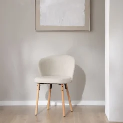 Banak Lauder Chaise tapissee blanche