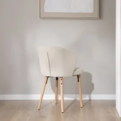 Banak Lauder Chaise tapissee blanche