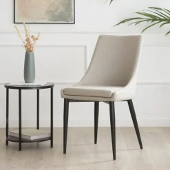 Banak Lauren Chaise rembourrée beige