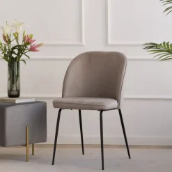 Banak Leivar Chaise rembourrée beige