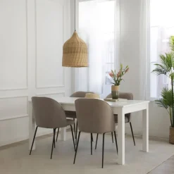 Banak Leivar Chaise rembourrée beige