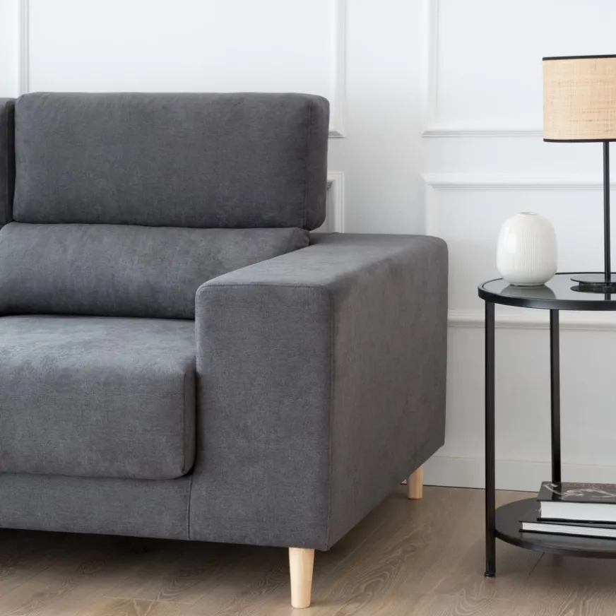 Banak Lennon Canapé d'angle gauche 4 places